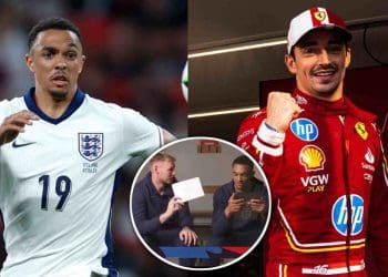 Futebolista inglês Trent Alexander-Arnold escolhe Charles Leclerc como seu piloto de Fórmula 1 favorito.