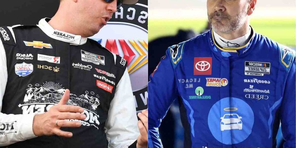 Kyle Busch explica como Jimmie Johnson impactou os pilotos tradicionais da NASCAR.