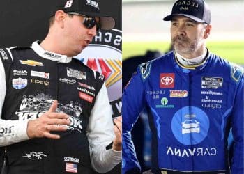 Kyle Busch explica como Jimmie Johnson impactou os pilotos tradicionais da NASCAR.