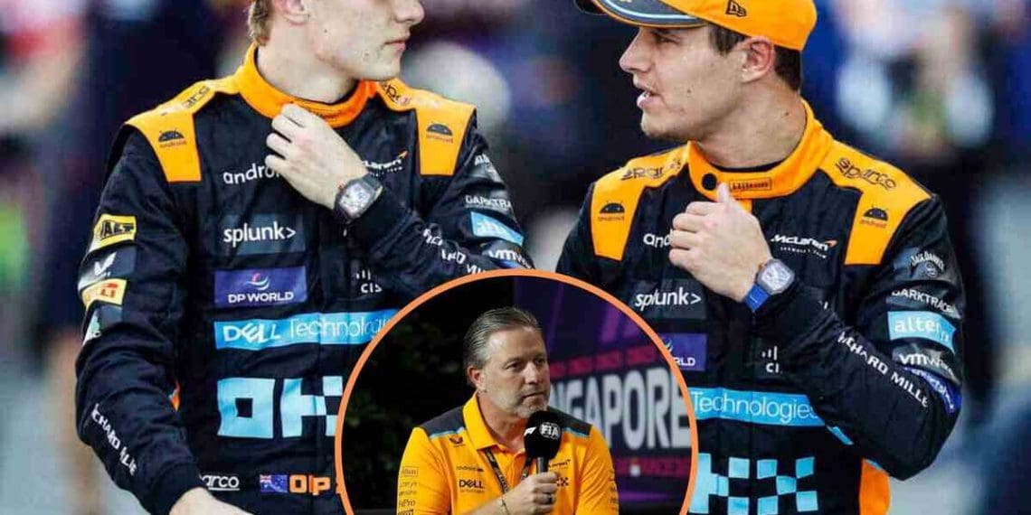 Mclaren explica impacto positivo da renovação de contrato de Lando Norris no espírito da equipe.