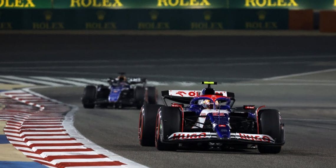 RB concedeu a Tsunoda a oportunidade de ultrapassar antes da mudança no Grande Prêmio do Bahrain.