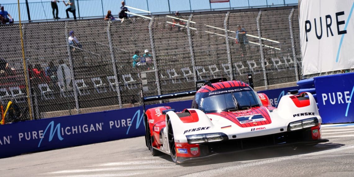 Tandy garante primeiro lugar na qualificação de Detroit da IMSA após sessão ser interrompida por bandeira vermelha.