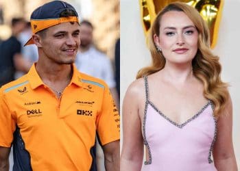 Lando Norris surpreende fãs com mensagem carinhosa para a comediante Amelia Dimoldenberg no Instagram da F1