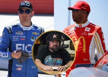 Veja o vídeo em que o spotter de Bubba Wallace expressa incredulidade com a decisão da NASCAR durante a corrida em Richmond.