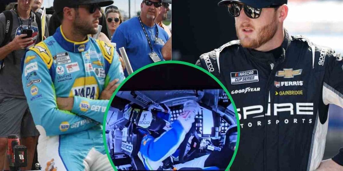 Fãs de Chase Elliott criticam Fox Sports por engano ao identificar Ty Dillon como piloto da Hendrick Motorsports durante entrevista.