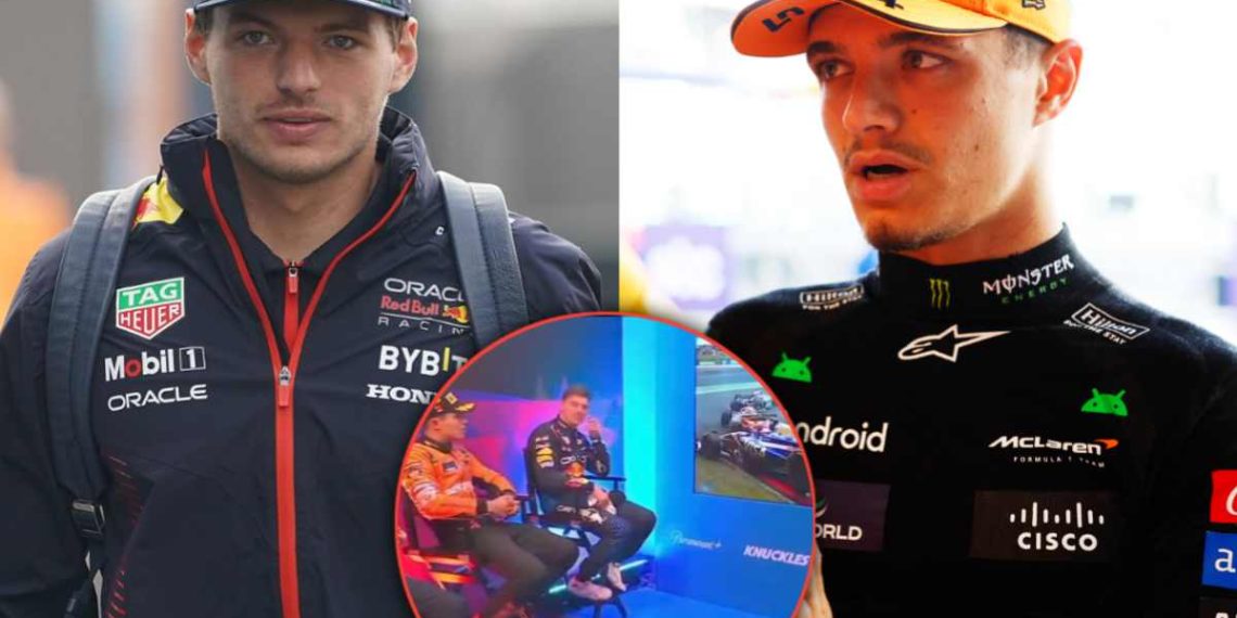 Vidéo : Max Verstappen et Lando Norris surpris par l'accident de Lance ...