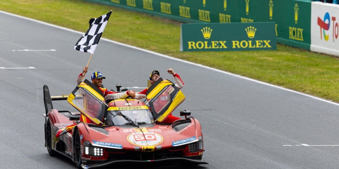 Fuoco acredita que a Ferrari teria vencido se a pista estivesse mais seca no final.