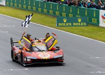 Fuoco acredita que a Ferrari teria vencido se a pista estivesse mais seca no final.
