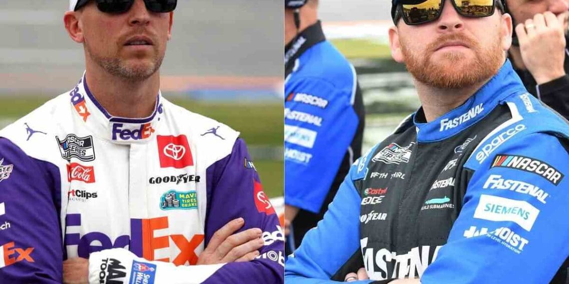 Chris Buescher elogia corrida justa de Denny Hamlin em Kansas.