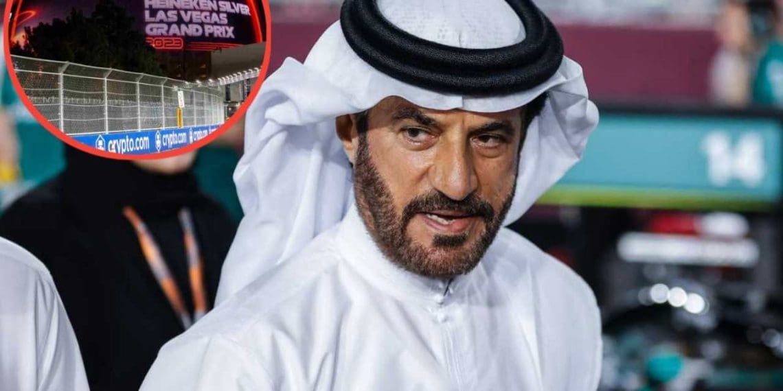 Presidente da FIA, Mohammed Ben Sulayem, teria tentado atrasar a aprovação do GP de Las Vegas.