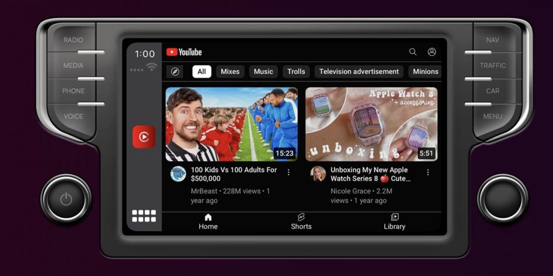 Super-Advanced YouTube Client Launches on CarPlay With Awesome Features