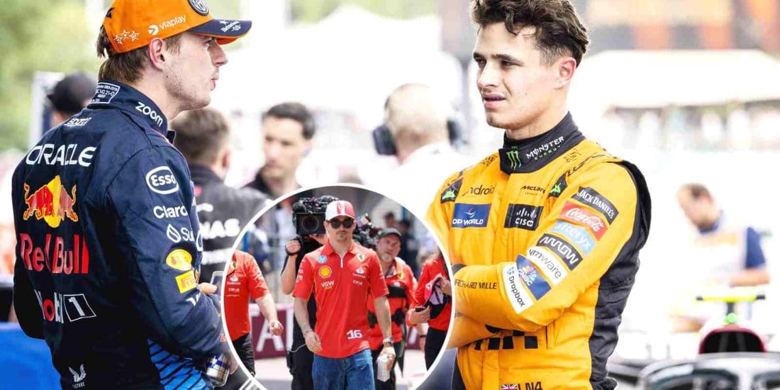 Charles Leclerc acredita que a Ferrari enfrentará um desafio difícil contra Lando Norris e Max Verstappen no Grande Prêmio da Espanha.