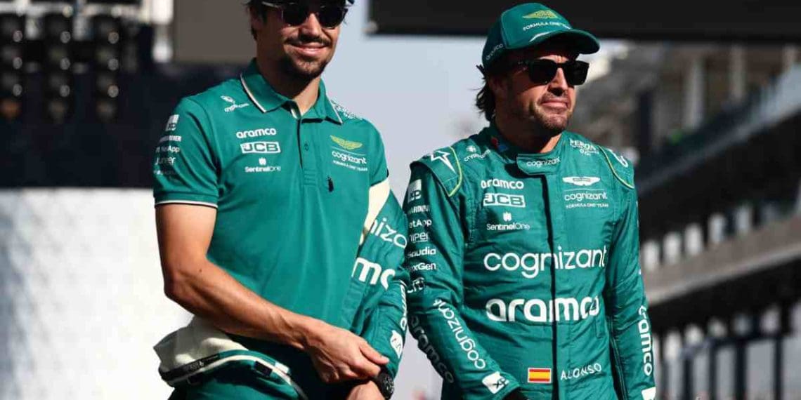 Ex-piloto de Fórmula 1 afirma que Lance Stroll tem ‚muita motivação para permanecer na Fórmula 1‘ enquanto Fernando Alonso renova contrato.