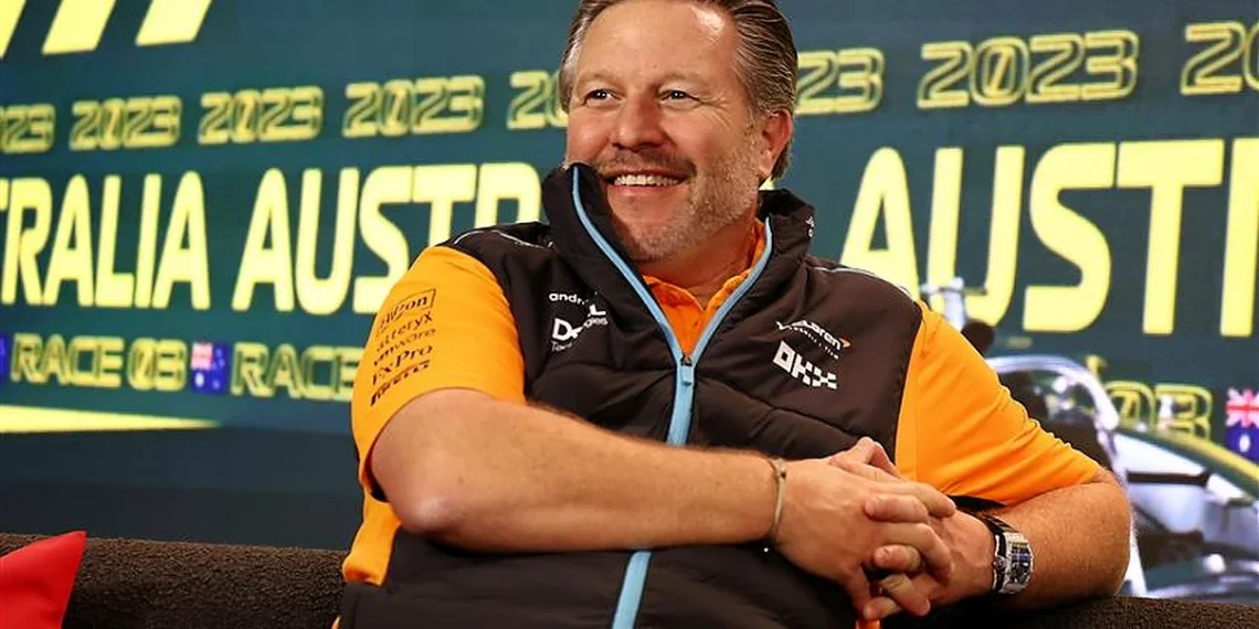 Zak Brown critica Red Bull em meio a escândalo.