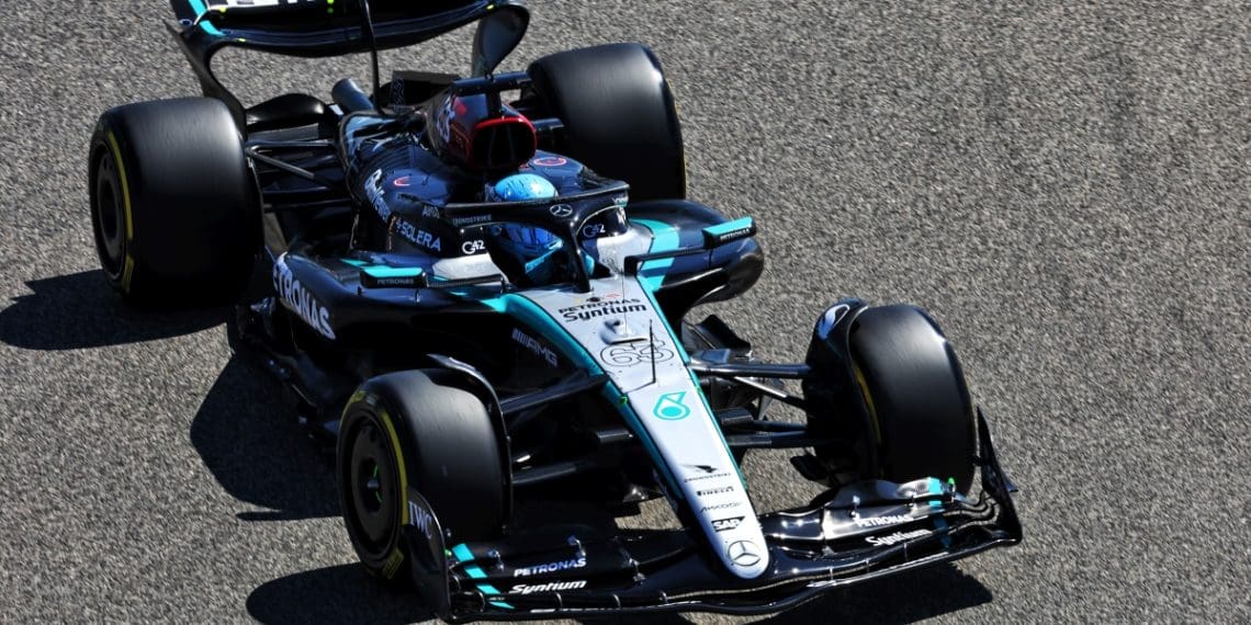 Mercedes faz comparação precisa de veículos de F1, mostrando grande diferença da temporada anterior.