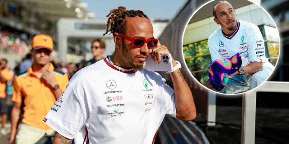 Artista famoso Mad Dog Jones expressa gratidão por colaboração com Lewis Hamilton.