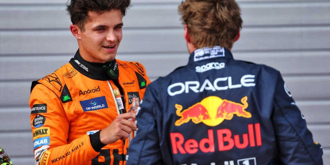 Norris acredita que a velocidade da McLaren na Fórmula 1 não é suficiente para competir com Verstappen.