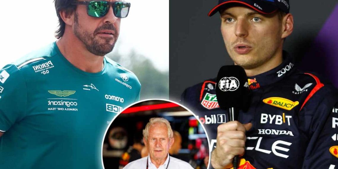Helmut Marko diz que Fernando Alonso não seria um bom companheiro de equipe para Max Verstappen na Red Bull.