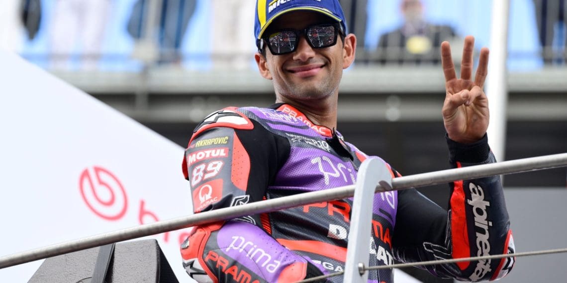 Martin vai deixar a equipe da Ducati para a Aprilia em 2025.