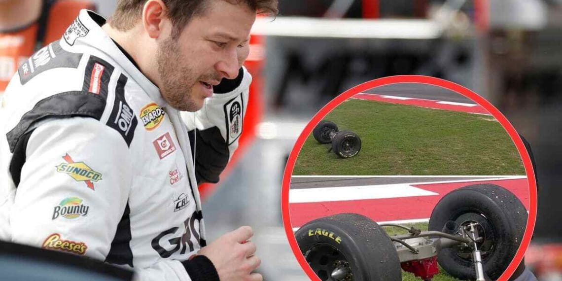 Vídeo: Eixo traseiro completo de Marco Andretti se solta em incidente dramático em COTA, gerando reações nas redes sociais.