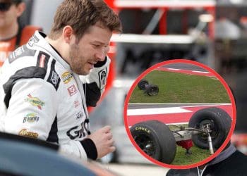 Vídeo: Eixo traseiro completo de Marco Andretti se solta em incidente dramático em COTA, gerando reações nas redes sociais.