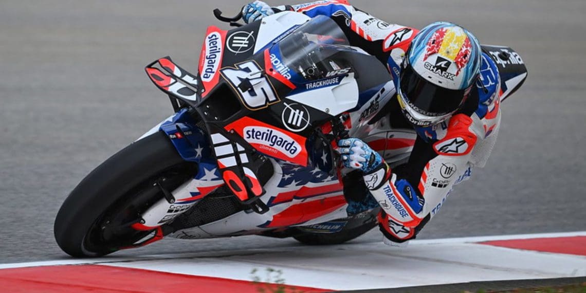 Fernandez vai pilotar moto de MotoGP Aprilia 2024 durante testes em Jerez.