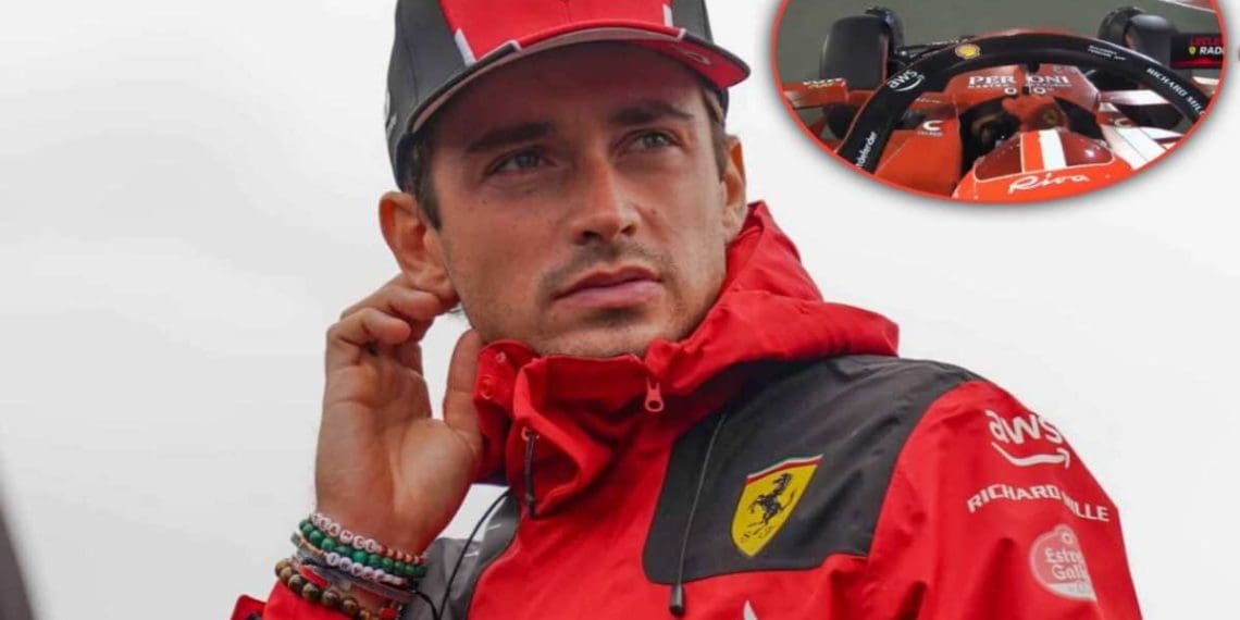 Vídeo: Charles Leclerc expressa frustração com sua equipe durante sessão de treinos do Grande Prêmio do Bahrain.