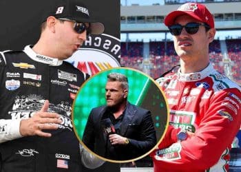 Vídeo: Kyle Busch discute altercação com Joey Logano na pista em 2017 no programa de Pat McAfee