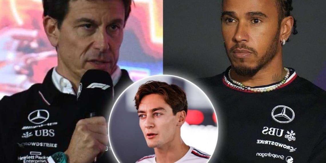 Toto Wolff fala sobre afirmação de Lewis Hamilton de seguir George Russell na Qualificação em 2024.