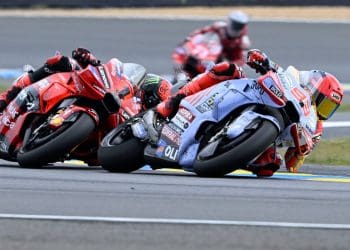 Bagnaia admite derrota para Marquez em Le Mans.