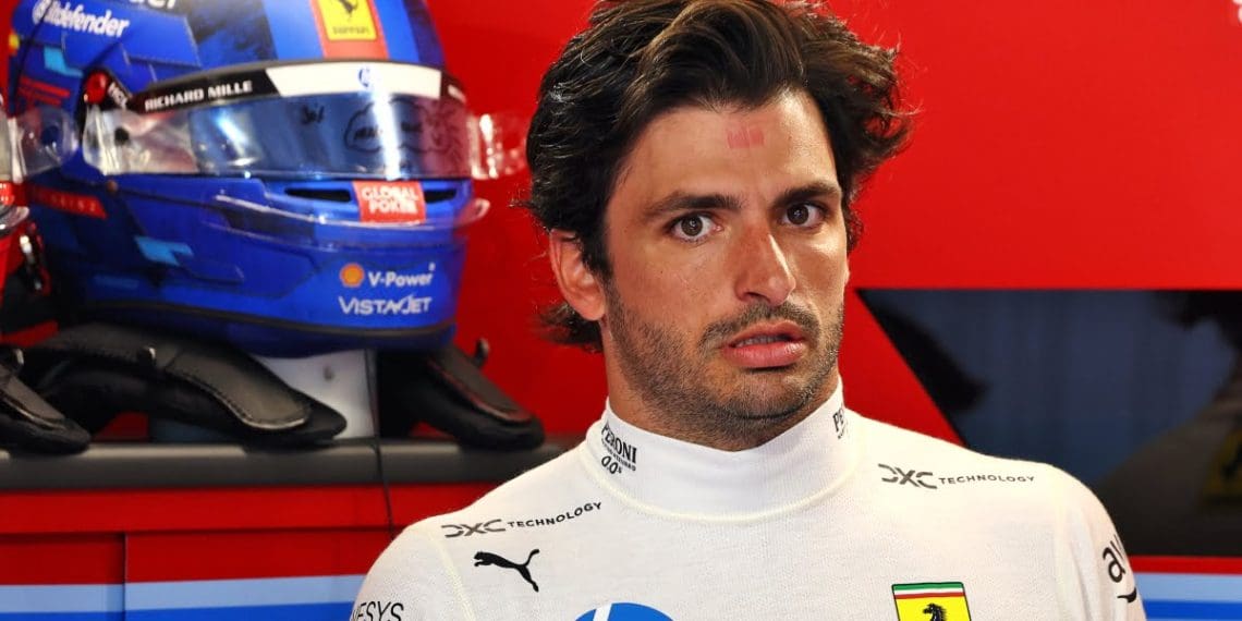Carlos Sainz identificado como principal escolha da Sauber para liderar projeto da Audi na F1.