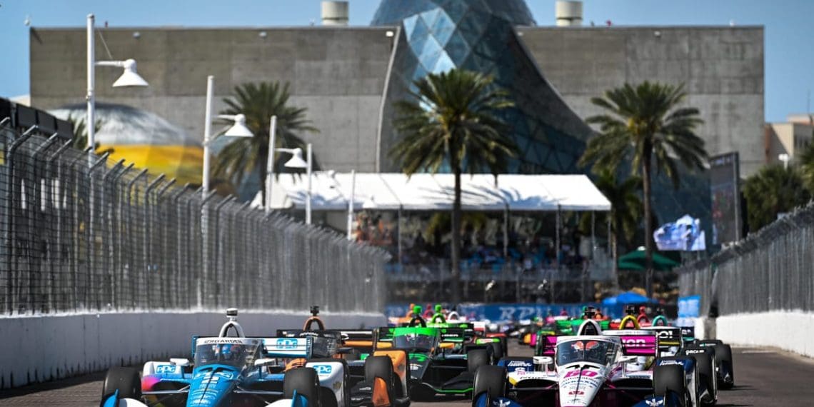 Melhores e piores desempenhos na primeira corrida da temporada da IndyCar em St. Petersburg 2024.