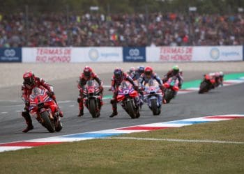 Principais pilotos na TT Holandesa para a corrida de MotoGP de 2024.
