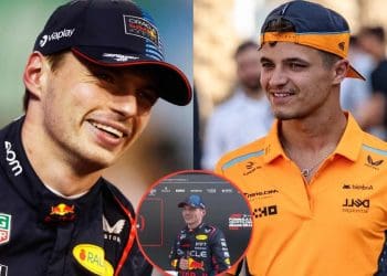 VÍDEO: Max Verstappen celebra vitória do amigo Lando Norris no GP de Miami apesar de sua própria decepção.