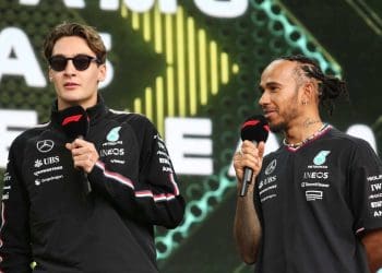 George Russell reconhece relutantemente que estava muito atrás de Lewis Hamilton no Grande Prêmio de Miami.