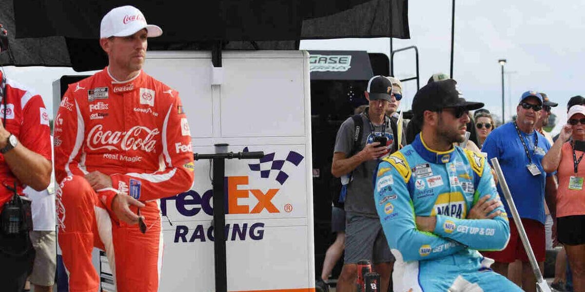 VÍDEO: Denny Hamlin assume responsabilidade por incidente na corrida da Copa do Texas e resultado infeliz.
