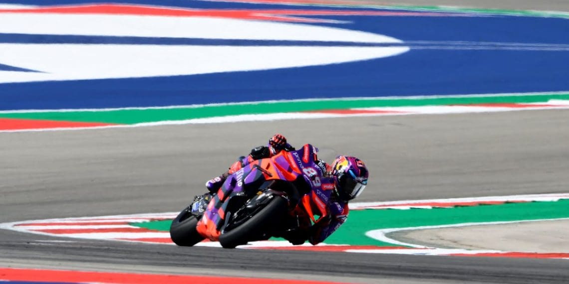 Martin quebra recorde de volta no Circuito das Américas durante sessão de treinos de MotoGP.