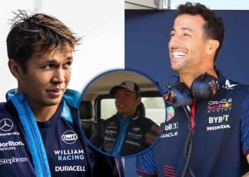 Vídeo: Alex Albon brinca sobre a fixação da Netflix em Daniel Ricciardo em um comentário picante no Drive to Survive.