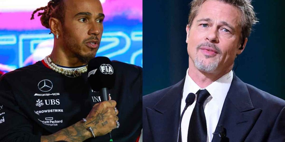Filme de F1 de Lewis Hamilton com Brad Pitt tem orçamento de $300 milhões.