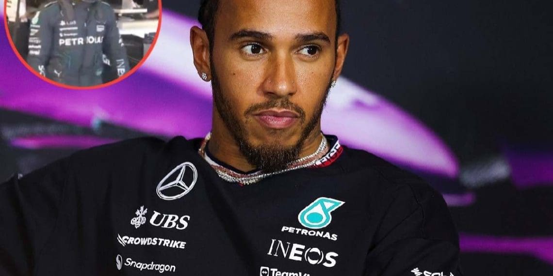 Lewis Hamilton visivelmente chateado após eliminação decepcionante no SQ2 em Miami Sprint qualifying.