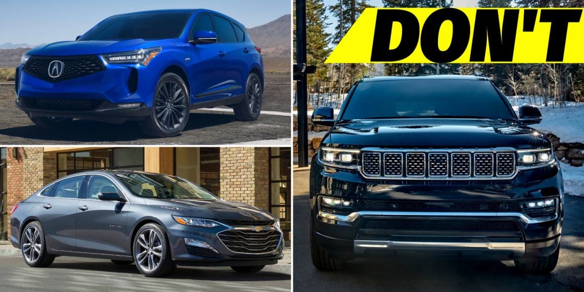 10 Popular Cars & SUVs To Avoid in 2024 and What To Buy Instead