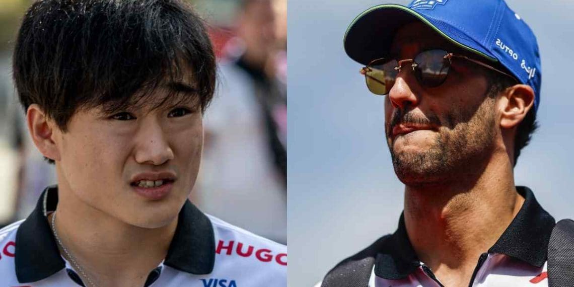 Assista: Yuki Tsunoda enfurecido com a VCARB o obriga a permitir que Daniel Ricciardo o ultrapasse no Grande Prêmio do Bahrain.