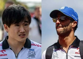 Assista: Yuki Tsunoda enfurecido com a VCARB o obriga a permitir que Daniel Ricciardo o ultrapasse no Grande Prêmio do Bahrain.