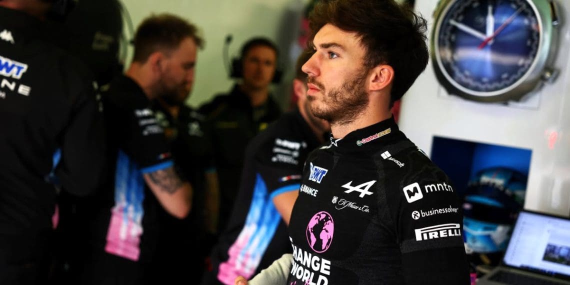 Gasly revela elemento crucial em negociações de contrato de F1 para 2025.
