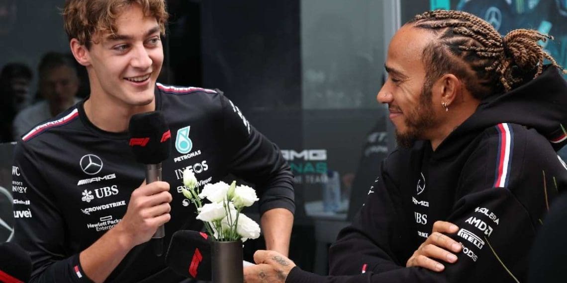 Martin Brundle thinks Mercedes will favor George Russell over Lewis Hamilton in what may be Hamilton’s last season.