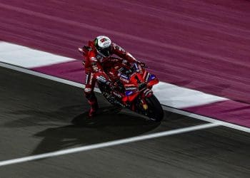 Bagnaia batte il record della pista di Lusail con Ducati in test finale MotoGP.