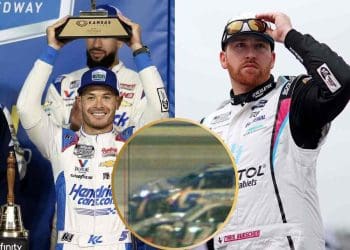 VÍDEO: Chris Buescher fala sobre a dolorosa derrota para Kyle Larson em Kansas que vai durar por um bom tempo.