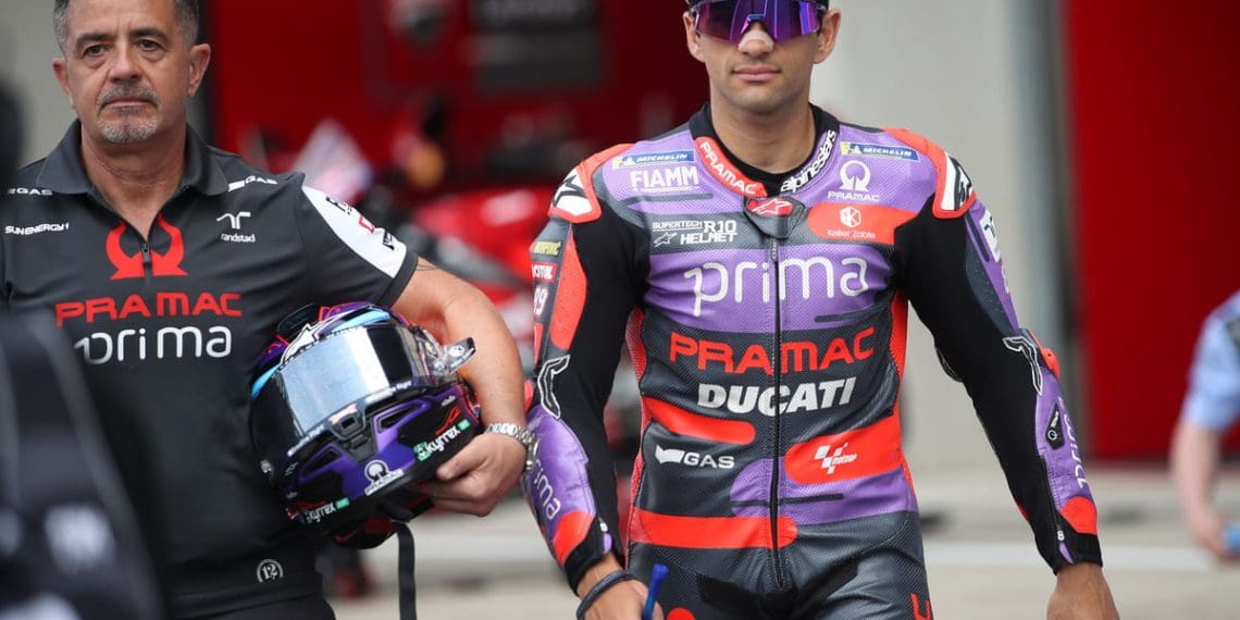 Martin lidera primeira sessão de treinos da MotoGP na Catalunha.