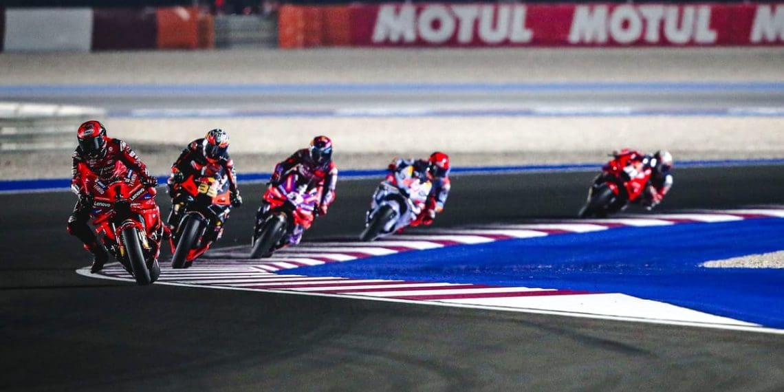 Ameaça ao Ducati no Grande Prêmio do Catar desmorona no último momento.