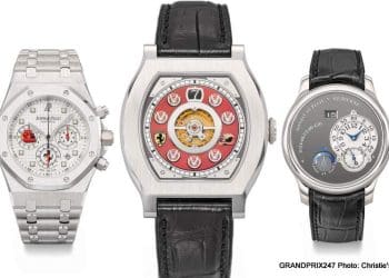 Leilão: Coleção de relógios de Michael Schumacher